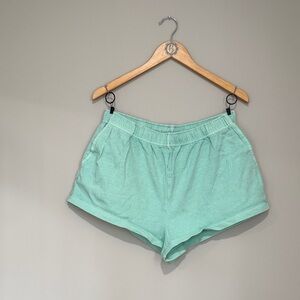 American Eagle Outfitters Light Green Women's Athletic Shorts